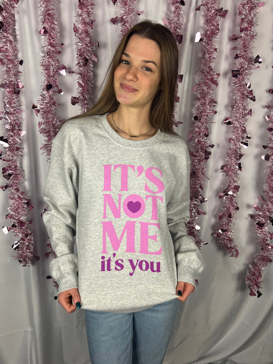 It's Not Me, It's You Crewneck